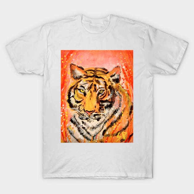 Tiger T-Shirt by saraperry